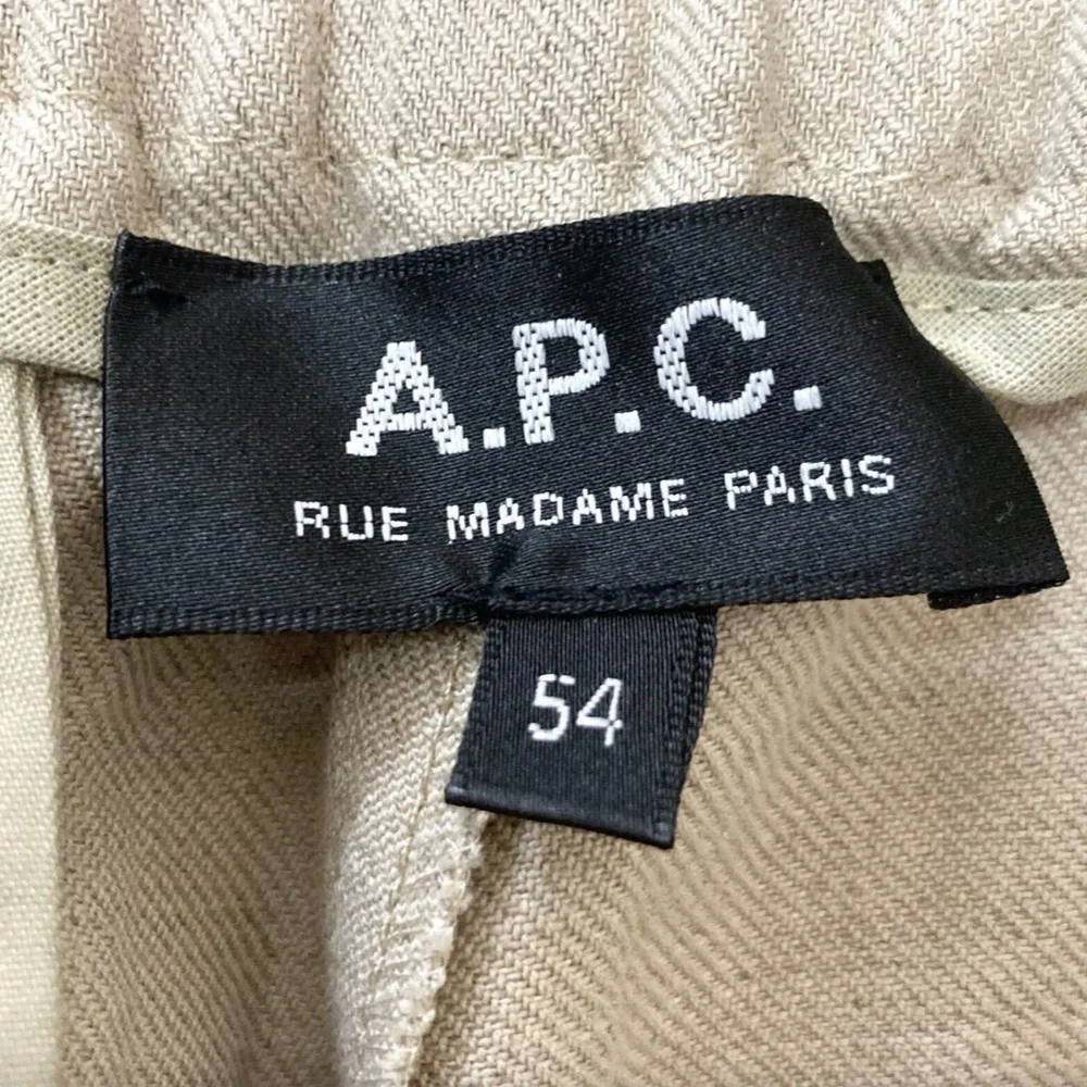 NWOT A.P.C. Conscious Pants XXL Beige